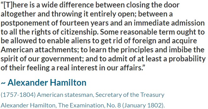 427windsorman's tweet photo. This is how we need to handle all immigration into the USA, legal and illegal:

1) End all forms of welfare for any immigrants, legal or otherwise. No financial aid, no medical benefits, no assistance of any type.

2) Enact a 10% federal income tax on all non-citizens living in our country. If they earn their citizenship through legal means, they would no longer be subject to that income tax. All excess funds over what is required to fund the limited government would go to paying off the federal debt. Once that debt is paid off, all surplus funds would be evenly distributed to all American Citizens at the end of each year.

3) Charge a minimum of $20,000.0 for a four year student visa, and $80,000.00 for a 4 year H1-B Visa. Taking spots in American schools and taking an American job is going to have a cost. Any company or school that is caught using H1-B or Student Visa's fraudulently will be fined $250,000.00 per incident. Use these funds to help defray the cost of public education (College / University, Apprenticeships, other Trade Schools, etc.). 

4) Any non-citizen taking part in protests against America, burning an American flag, or committing a crime against an American will result in deportation, and a permanent ban from America. If they were here on any type of Visa, it will be revoked and the school or company sponsoring them will be fined $250,000.00 per incident. They will never be eligible for citizenship ever again.

5) Enact a law forbidding all non-citizens, all foreign governments, and all foreign companies from purchasing / owning any land or any other real estate within the United States or Territories of the United States.

6) Require all legal immigrants to live within the United States for 14 years before allowing them to become a citizen. During this time they must earn their citizenship and prove they truly intend to become an American. This would also eliminate most green card scammers, green card divorces, and other fraud. If they marry an American or serve in the Military, that requirement is reduced to 8 years.

7) Require all immigrants, legal or illegal, to learn fluent English. In order to obtain citizenship they must prove they can speak, write, and understand English with 100% proficiency.

8) All immigrants must permanently renounce everything contrary to the spirit of the Constitution in order to be granted citizenship. They must take an oath to be loyal to our Constitution, and the principles upon which our Republic was established, before being granted citizenship.