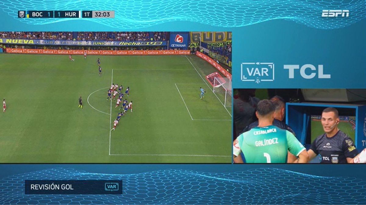 la12tuittera's tweet photo. 34' Trucco CONFIRMÓ EL GOL. Pereyra en offside participa y le tapa la visión después a Marchesín, pero esto no fue así para Trucco.

❓¿Qué piensan? https://t.co/8Jlocm3br7