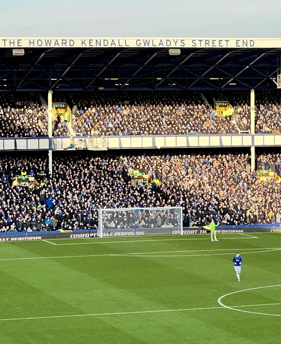 I’ll leave you with the Sports Illustrated Photo Of The Week where a low winter sun sets on the final months of the world’s first ever purpose build football stadium, after 133 years of proud service. Home of Everton Football Club since, but not for long. Goodnight. LC.