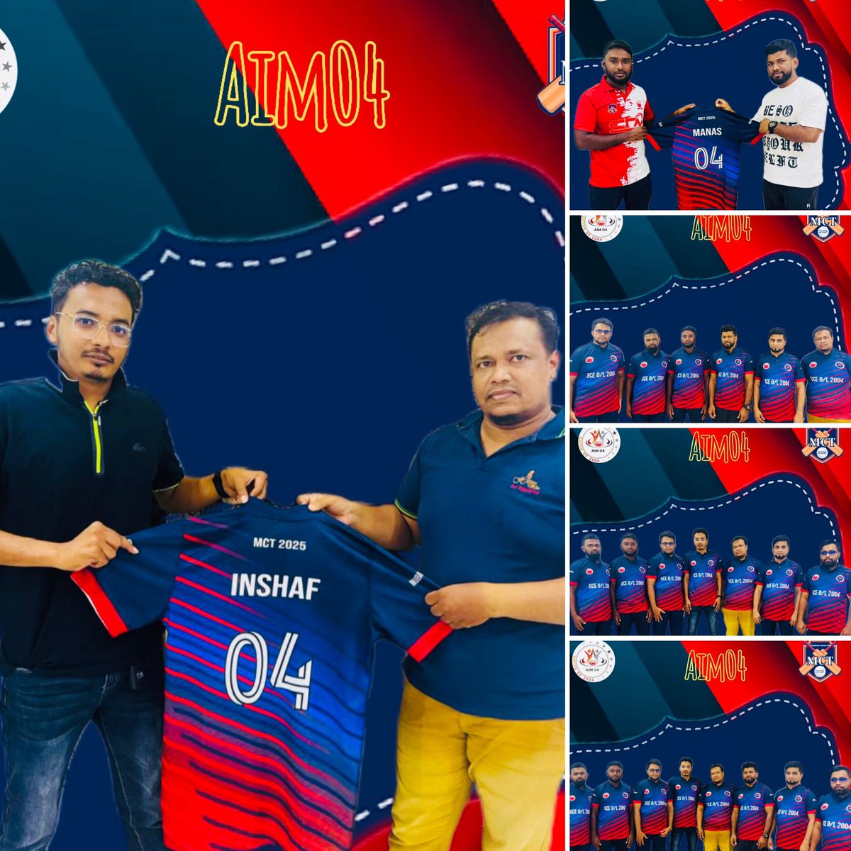 aimguys2004's tweet photo. We are thrilled to unveil our brand-new Jersey set for the highly anticipated Mubarkians Champion Trophy 2025!

 Stay tuned for more updates as we gear up for #MCT2025!  

#AIM-04 #MediaUnit #mediaunit https://t.co/MdnAigTkkG
