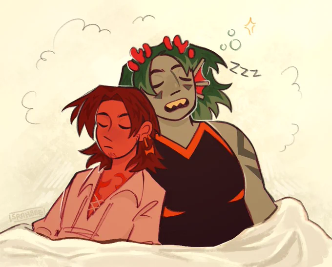 I got bored and colored my doodle from the fnc magma and gave them a blanket too yeah.#jrwifanart #jrwiriptide #jrwi #jrwishow 
