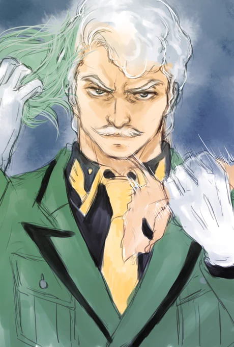「そうです、私が緑のおじさんです」 