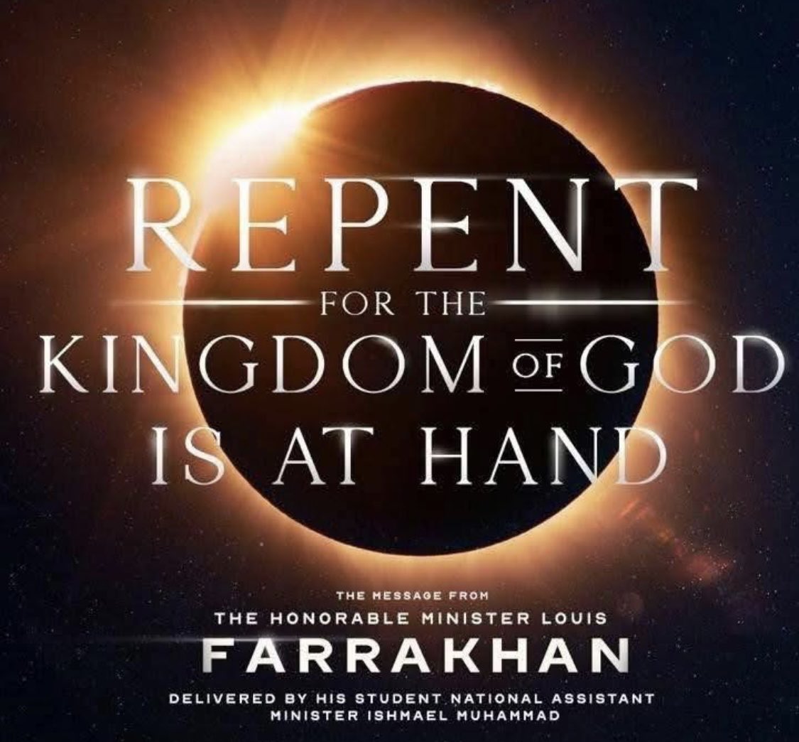 Peace. “Divine Guidance In A Time Of World Crisis”—The Hon Min Farrakhan speaks thru his Stud Nat Asst Min, Ishmael Muhammad

SD n a most serious hour n America &amp; the world

Live from Mosque Maryam on Sun, Feb 23rd @ 2pmCST

We pray 2 c u n person &amp; or via NOI.org
