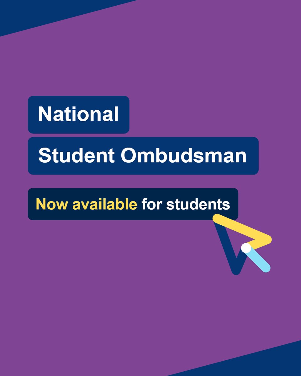 The National Student Ombudsman can now receive and investigate complaints from higher education students. Learn more: srkr.io/6011kZP