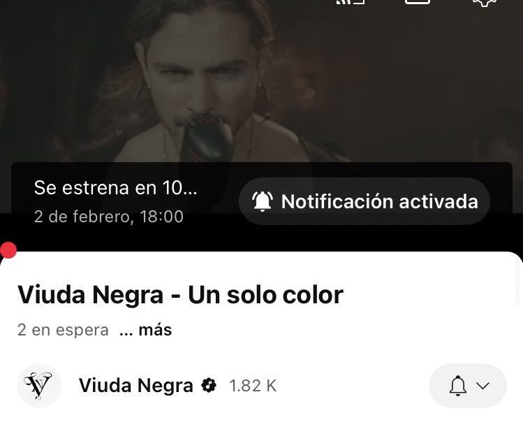 Viudanegra_ec's tweet photo. Estreno videoclip “Un Solo Color”

Visita nuestro canal oficial:

https://t.co/DfYFcHVVS5 https://t.co/UIsZr2XLxV