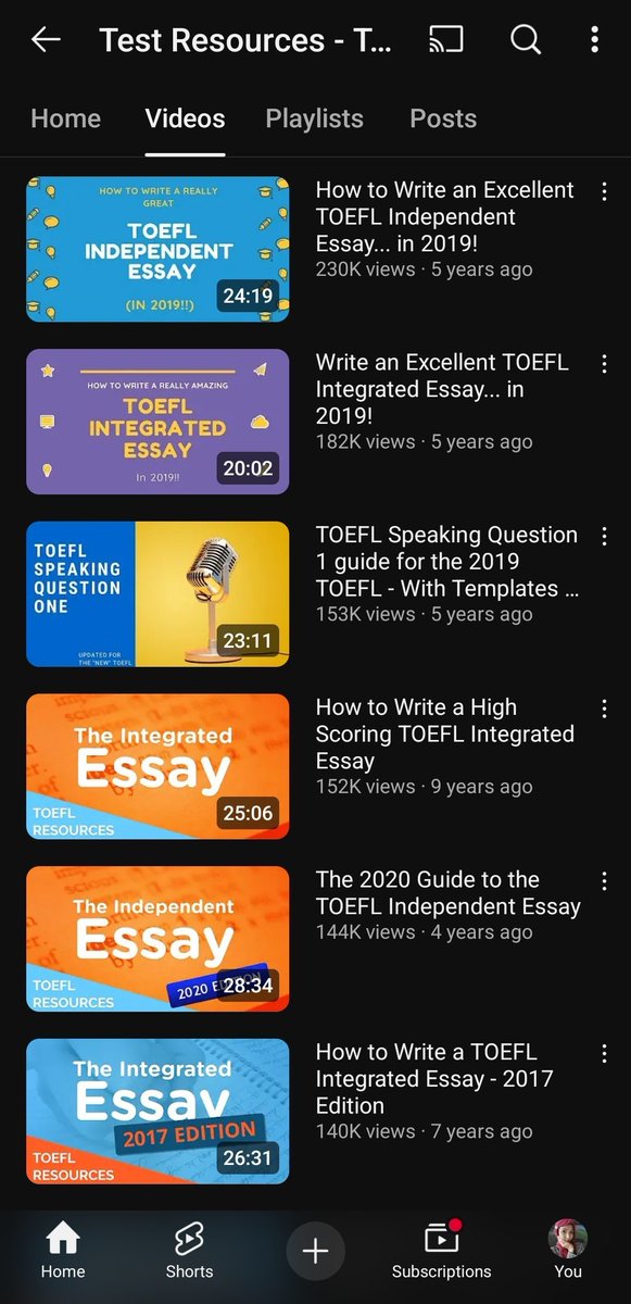 hermionyyye's tweet image. SALAH SATU CHANNEL YOUTUBE BELAJAR TOEFL GRATIS TERBAEKKK‼️

GUYS YANG MAU PERSIAPAN TES TOEFL, KE CHANNEL INI AJAA, BAGUSSS, LENGKAP BANGET, ADA CONTOH ESSAYSNYA JUGA!

Penjelasannya enak, dan bisa banget buat naikin skor TOEFL kamu!