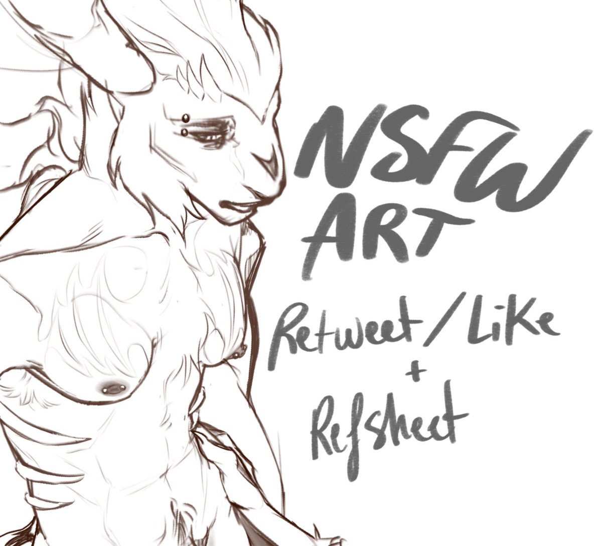 FREE NSFW ART

Comment refsheet, rt and like.
This post never end, I use it to practice or for fun. Not everyone will have one. No fetish, specific request in comment, just nsfw refsheet pls.