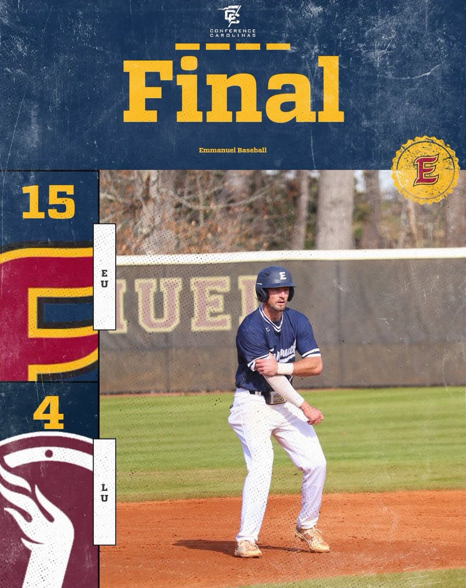 Emmanuel University Baseball tweet media