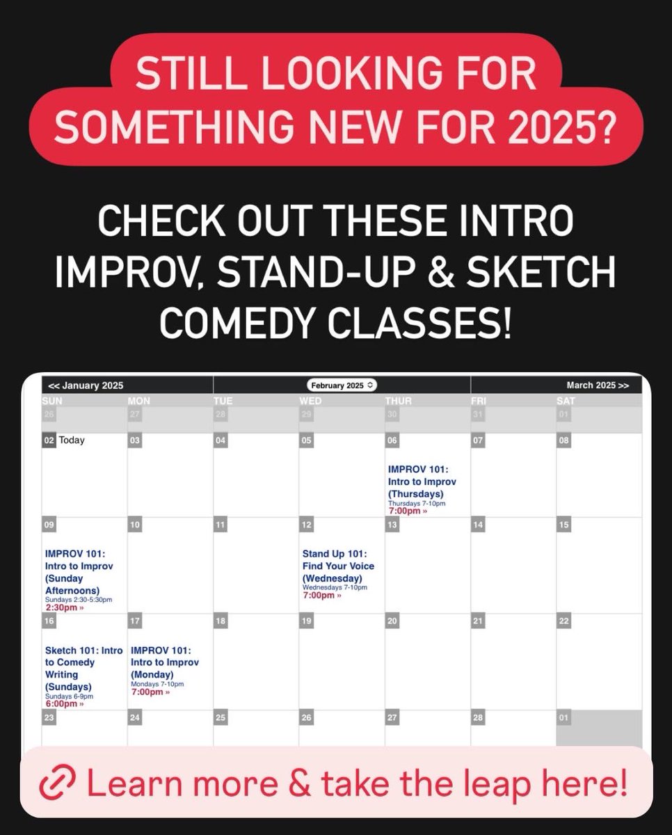 Take the leap! Westsidecomedy.com/classes. 

#SantaMonica #LosAngeles #ComedyClasses #Improv #Stand-up #SketchComedy