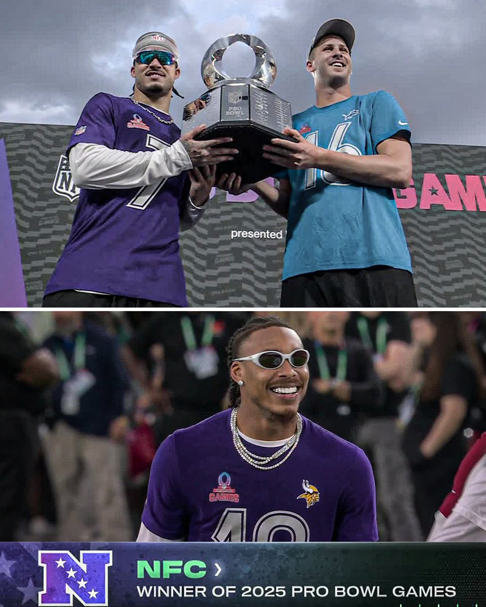 espn's tweet photo. THE NFC WINS THE PRO BOWL FOR THE THIRD STRAIGHT YEAR 👏 https://t.co/GsxQRqws2C