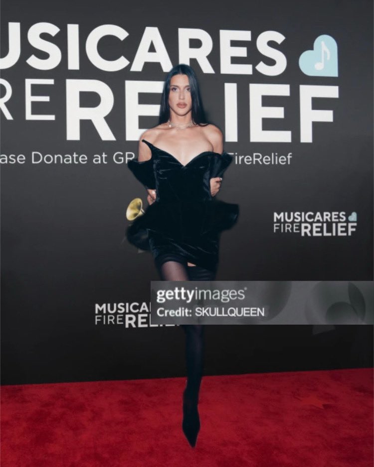 Skuullqueen's tweet photo. Arca arrives at the #GRAMMYs red carpet. https://t.co/d9LOgT2wvg