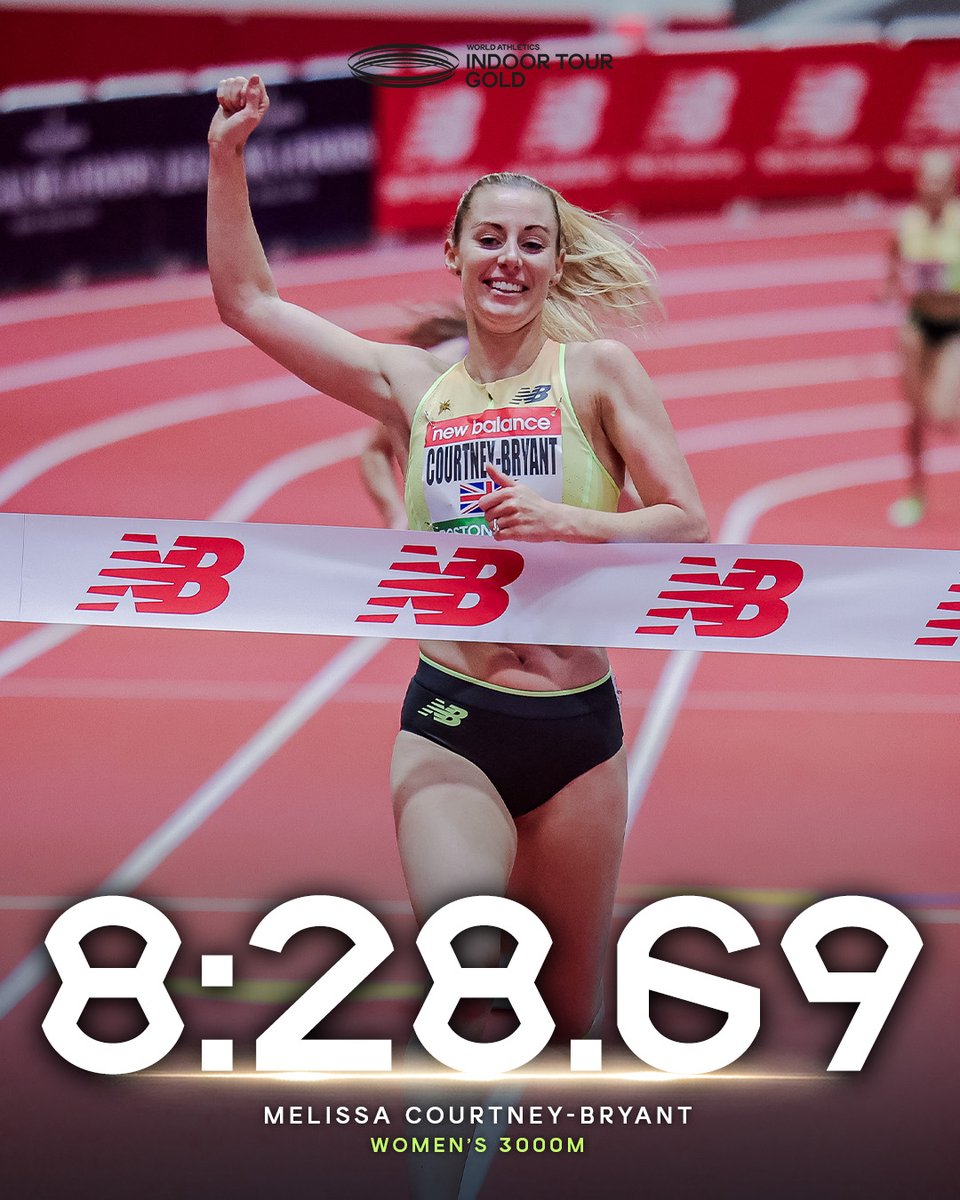 World Athletics (@worldathletics) on Twitter photo World lead π₯
π¬π§βs Melissa Courtney-Bryant sets a new world lead with a dominant 8:28.69 in the womenβs 3000m at the @nbindoorgp π
πΈ <a href="/DanVernonPhoto/">Dan Vernon</a>
#WorldIndoorTour World lead π₯
π¬π§βs Melissa Courtney-Bryant sets a new world lead with a dominant 8:28.69 in the womenβs 3000m at the @nbindoorgp π
πΈ <a href="/DanVernonPhoto/">Dan Vernon</a>
#WorldIndoorTour