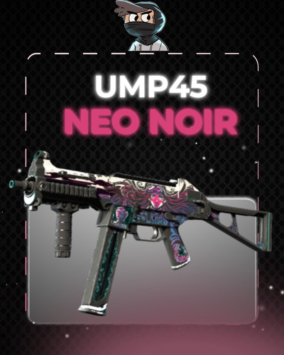 SUPREMEMASTERYT's tweet photo. 🔥 CS2 GIVEAWAY 🔥

🎁 UMP 45 | NEO-NOIR

➡️ TO ENTER:  

✅ Follow me  &amp;
✅ Like + RT 
✅ Subscribe on https://t.co/PjH091y0rE 
✅Tag a friend &amp; comment username 

⏰ Giveaway ends in 5 days!  

#CS2 #CSGOGiveaway #CS2Giveaway https://t.co/Pp7YJaHV3Z
