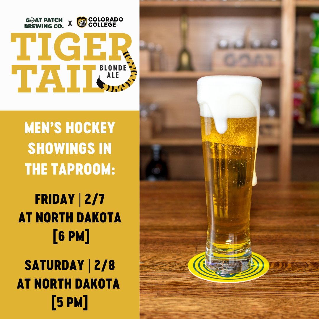 Check out what's coming up this week at Goat Patch!

Click on the link below to learn more 🍻

bit.ly/3JRu2me