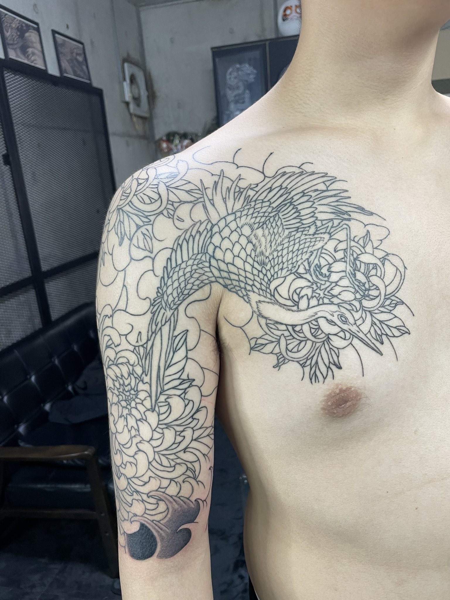 紋身 彫兄刺青集 tattoo 西海鬼王平知盛器材商： @yinlongtattoosupply Ink