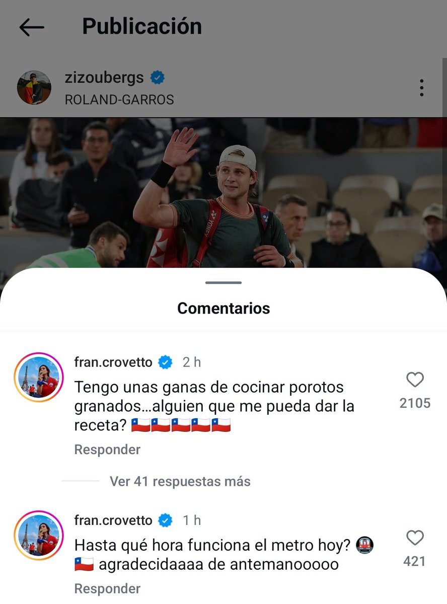 Membrillo3388's tweet photo. La reina Fran Crovetto también sacando la cara 👏👏
#CopaDavisDIRECTV
#CopaDavisEnDSPORTS
#Massu
Garín https://t.co/9cq9gIy6ip