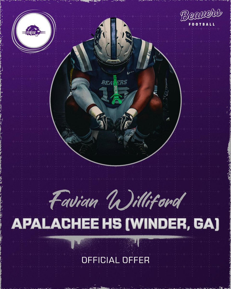 Blessed and honored to receive my first offer from <a href="/BlufftonFB/">Bluffton Football</a> 
<a href="/ApalacheeFB/">Apalachee Football</a> <a href="/coach_shank05/">Christopher Shank</a>