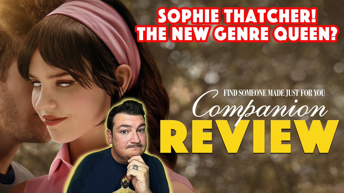 maallen11's tweet photo. Check out my latest spoiler free #MovieReview of #CompanionMovie starring #SophieThatcher and #JackQuaid 

https://t.co/GlIi3IMi7t https://t.co/3abCuQNNrE