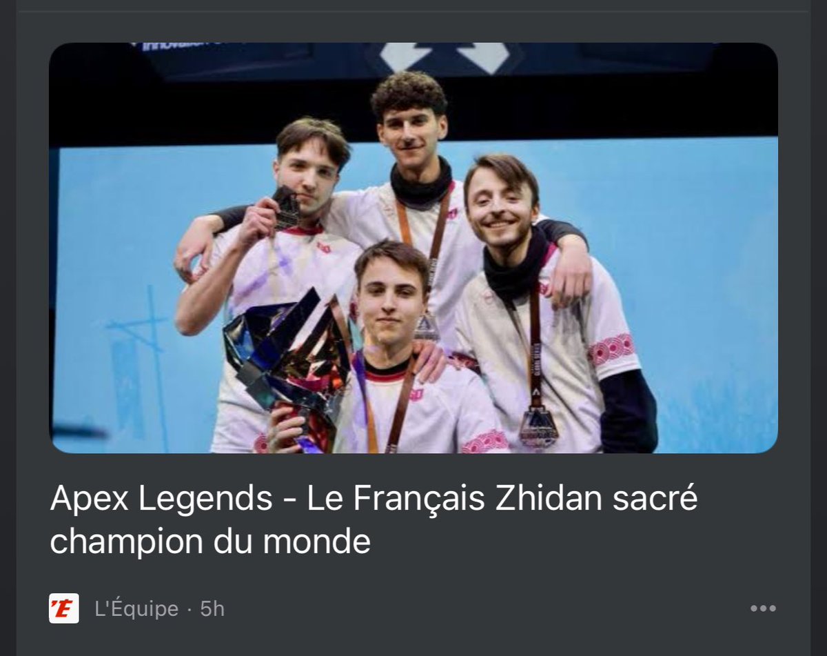 WisethugTV's tweet photo. Salut ⁦@lzhidann⁩ ça fait quoi de faire la une de la presse française en tant que Champion du monde ? https://t.co/fzPGM2FpEr