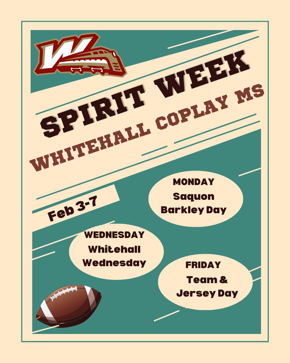 Join us this week to celebrate our WCMS Spirit Week!