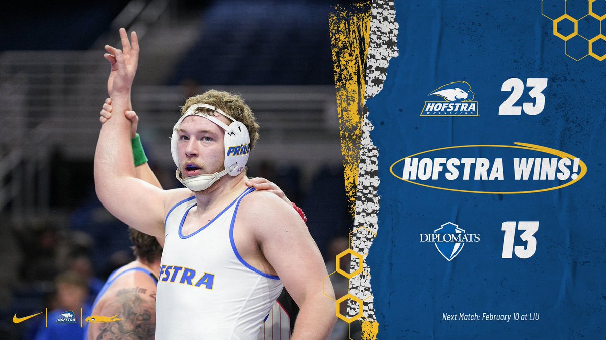 Hofstra Wrestling tweet media
