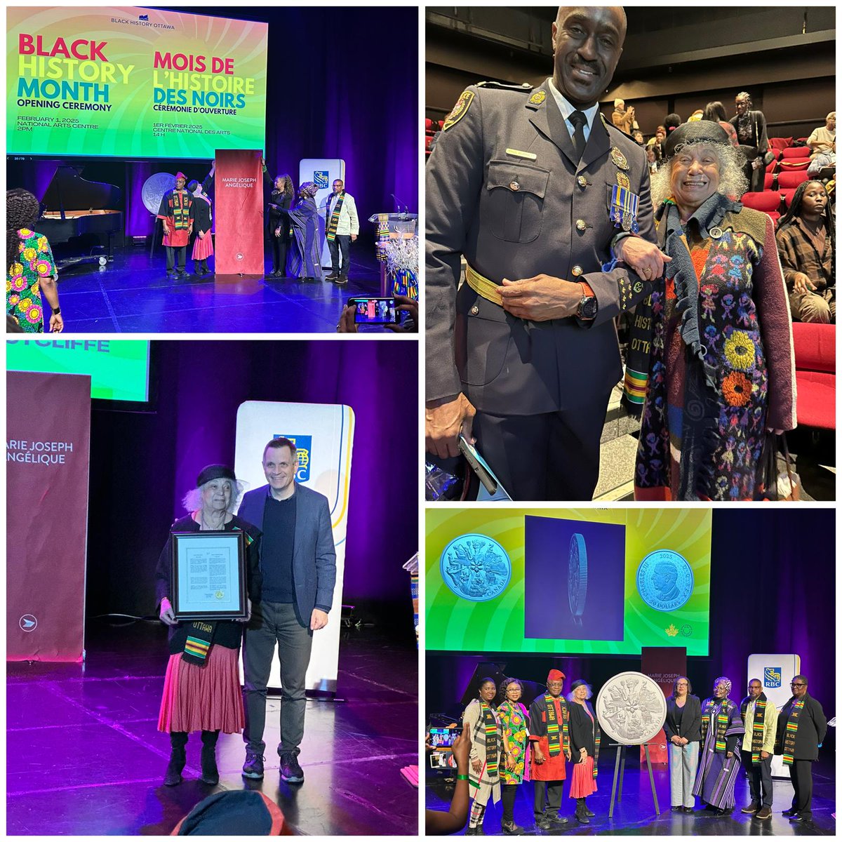 Thanks Black History Ottawa for your invitation to the opening ceremonies of Black History Month. Once again, it did not disappoint. "The work continues" is a powerful reminder. Black history is not just something we reflect on it's something we live, build, and shape together.
