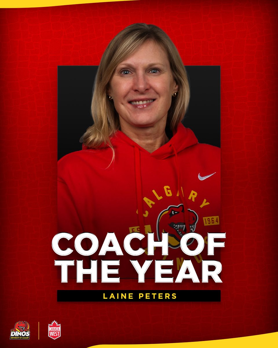 🦖🥌⭐️

For the second year in a row, Laine Peters is the <a href="/CanadaWest/">Canada West</a> Men's Curling Coach of the Year!

#GoDinos