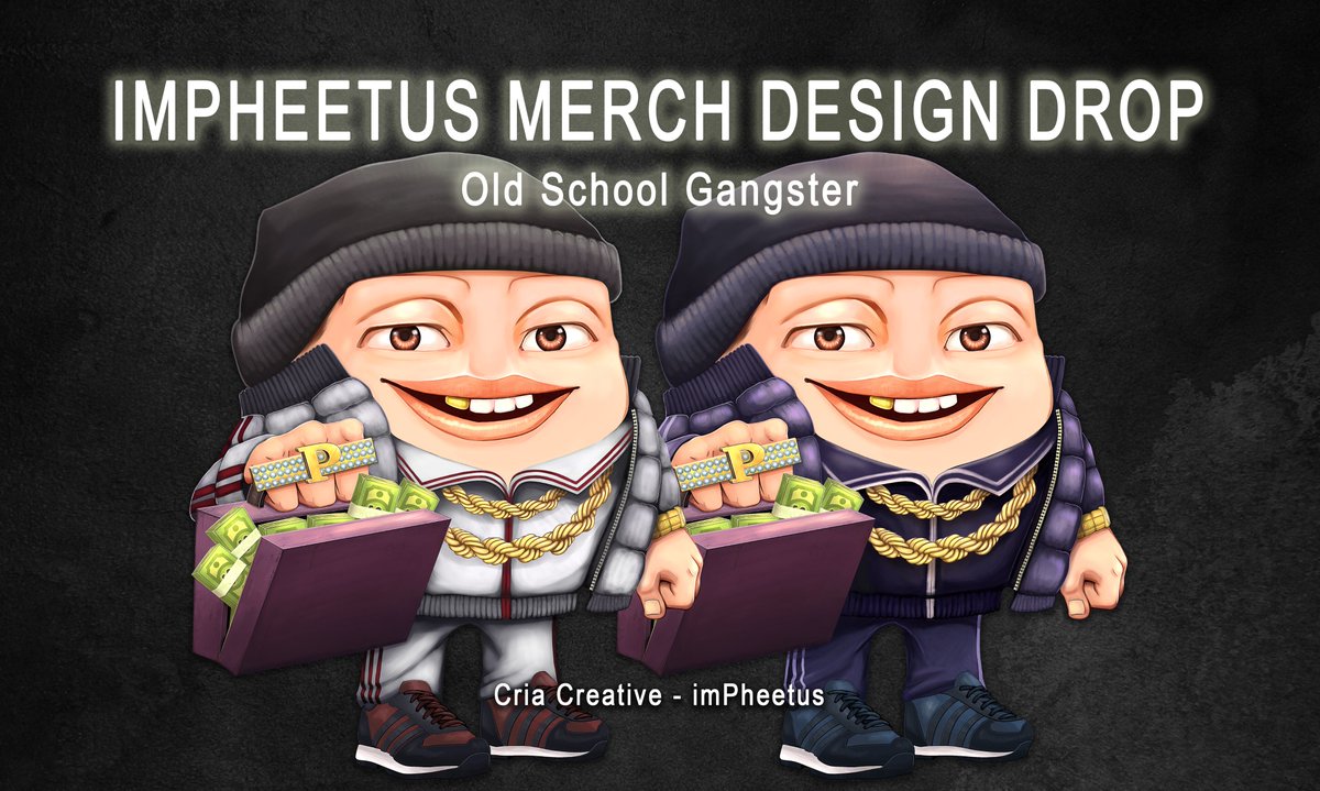 CriaCreative's tweet photo. Dope old school NYC gangster dual design merch drop commissioned by @imPheetus 💵💵  

His merch store is here: https://t.co/4sd5b336dR https://t.co/doHL6kEhDl