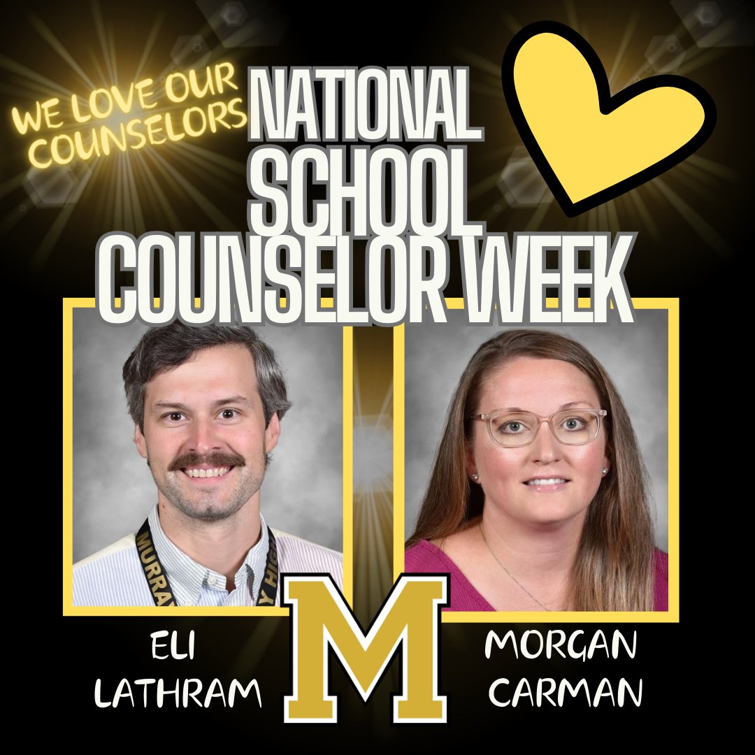National School Counseling Week is Feb. 3-7, 2025, to focus public attention on the unique contribution of school counselors within U.S. school systems.
We love our Tiger Counselors- Eli Lathram and Morgan Carman!