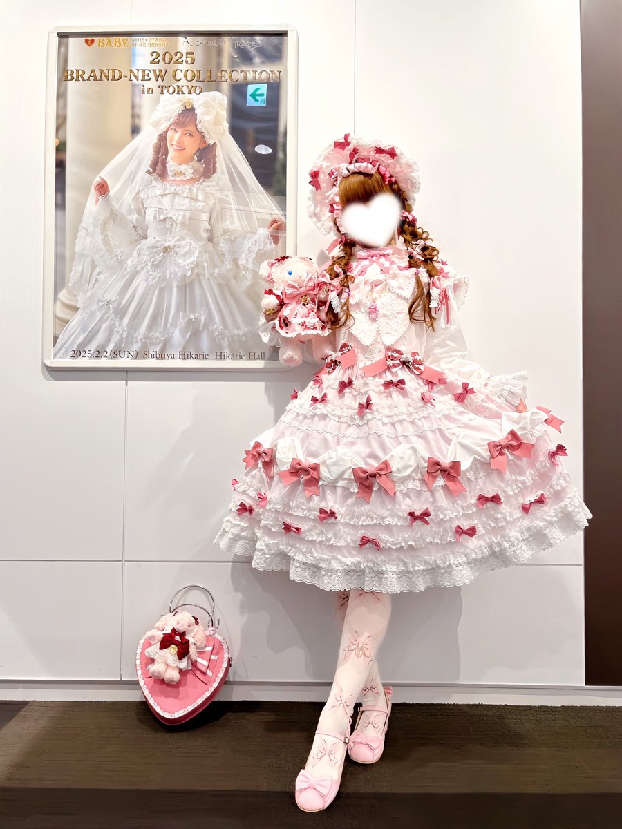 リボンミルキーシュガーJSKメタモルフォーゼangelic pretty 掻ける