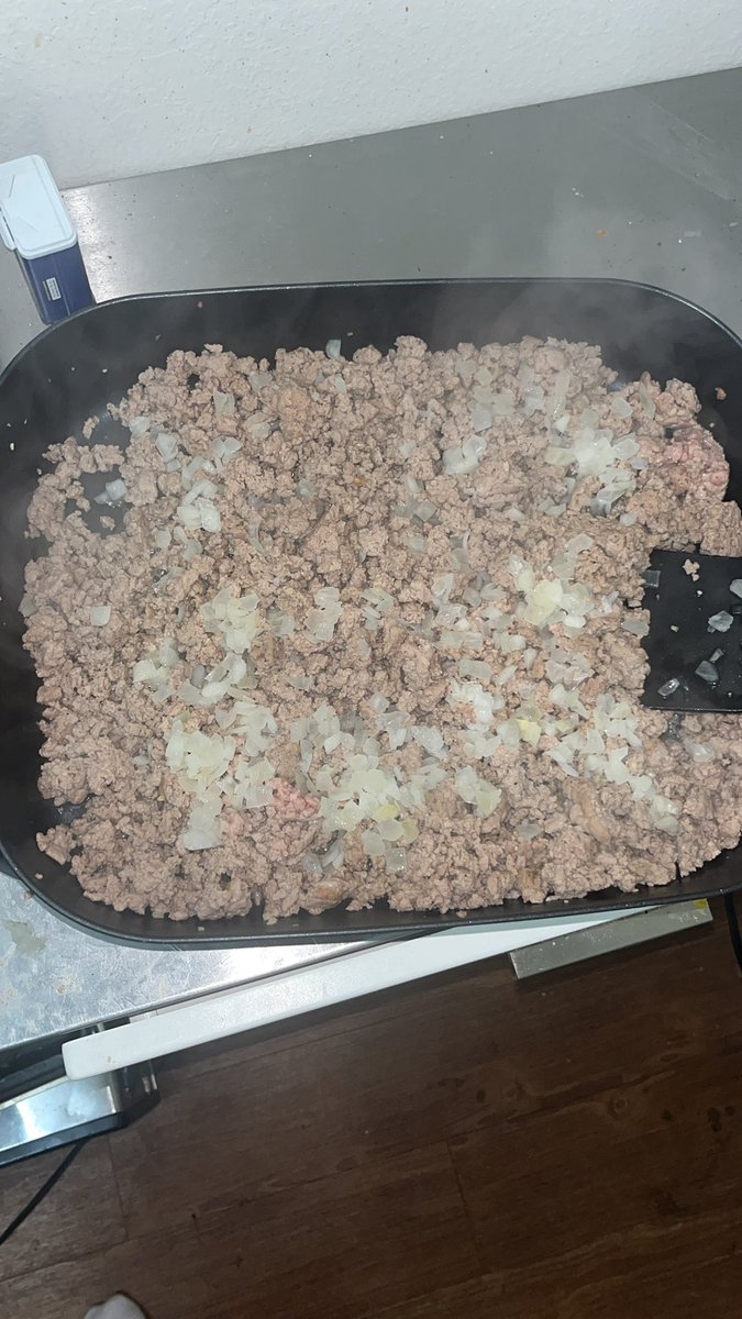 Cliff! Cliff! Cliff! They all chant in unison. God damn I can operate a grill/stove/skillet!