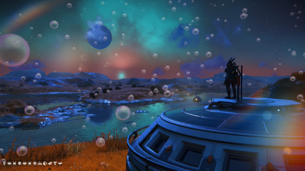 MangoMcFlytv's tweet photo. Visited one of my very old No Mans Sky bases after the Worlds part 2 update.
Was called "Blue Beachfront Base" LOL 😅 Seems a bit different.
#NoMansSky #worlds2 https://t.co/c0nPEdeSwt