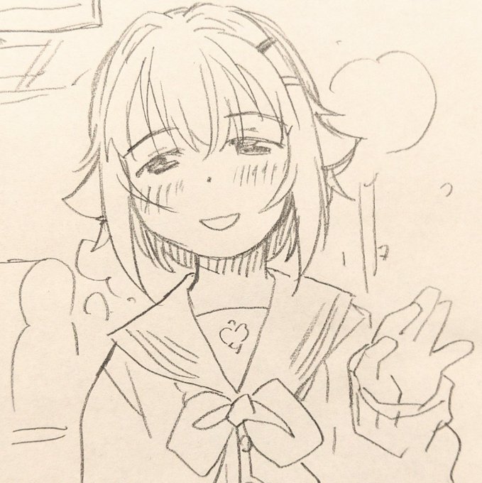 朝イチらくがき幸子
おはよう。*・゜゜(…To my darling) 