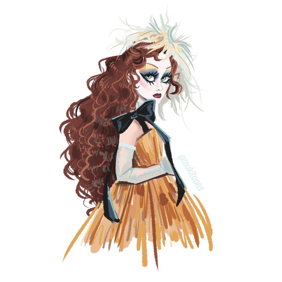 MukiToons's tweet photo. Sketched Chappell wile watching the Grammys! I’m so excited loveee this look! https://t.co/EejY2oOxia