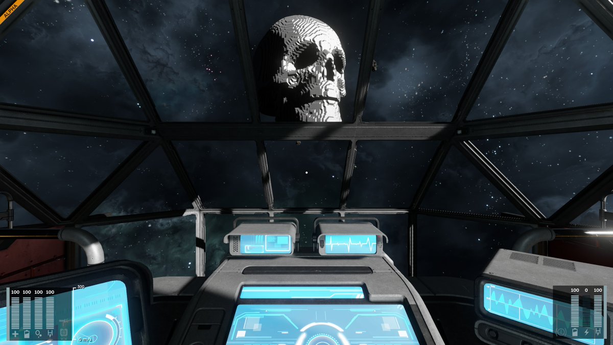 BZH_Hardox's tweet photo. #SE #spaceengineers2 Skull 💀 https://t.co/WqILZvfhtI