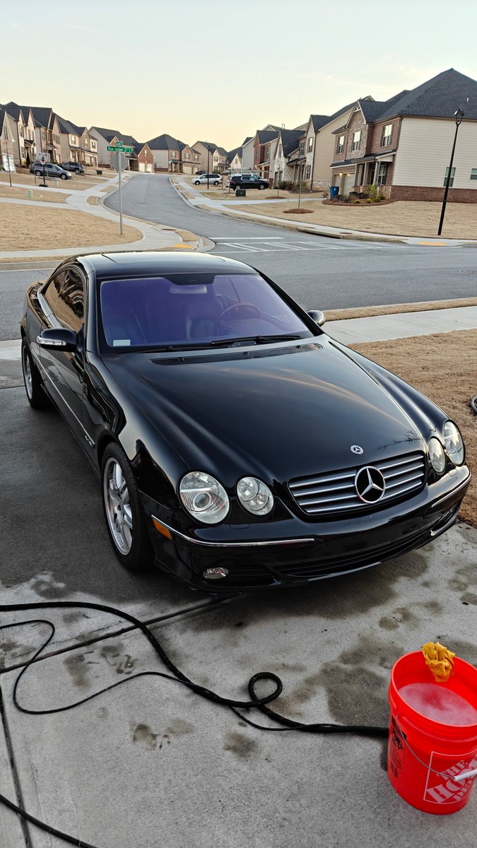 Russ_'s tweet image. Manifestation got the cl600 same s class chassis twin turbo v12 😏 needs a lot work but…