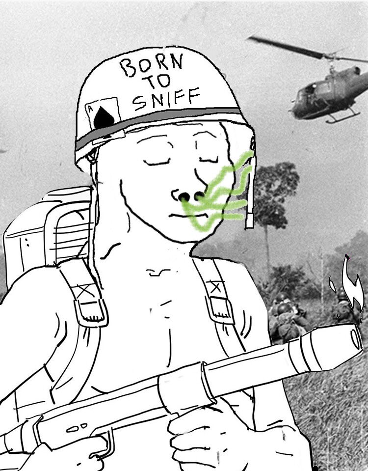 snifftoken's tweet photo. sniff soldiers rise up

👃💨 https://t.co/NPb1BjXRnG