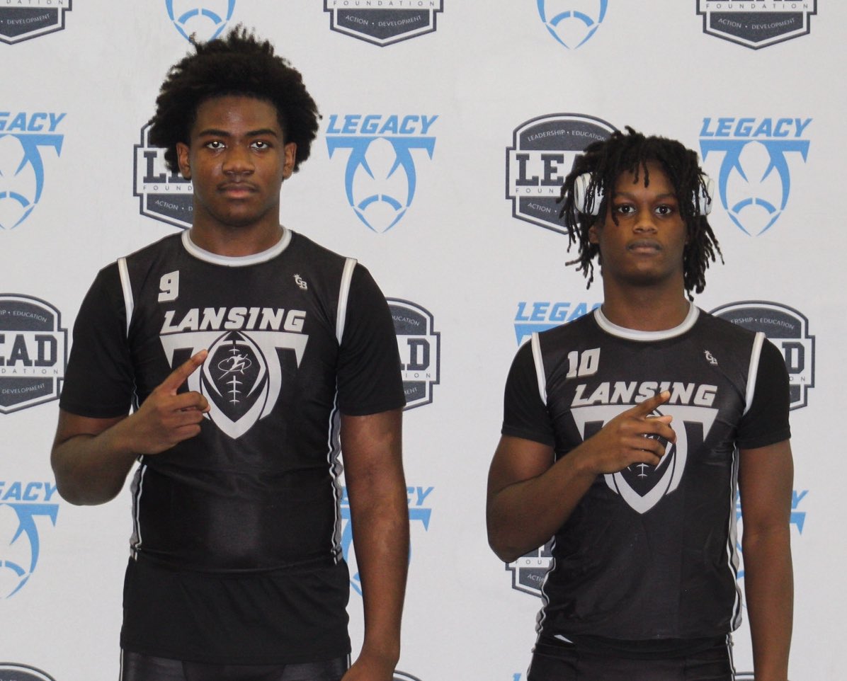 Legacy Football Organization (@legacymi_fball) on Twitter photo ⭐️Legacy Statewide 7on7 League MVPs⭐️
Lansing Black
Offense: Mario Williams Jr - WR - Lansing Sexton - 2027
Defense: Josiah Stewart - DB - Lansing Sexton - 2026
<a href="/Legacy_Recruit/">Legacy Recruiting</a> <a href="/gamebreakerhg/">GameBreaker</a> <a href="/TheD_Zone/">The D Zone</a> <a href="/LegacyLansing/">Legacy Lansing</a>
#legacy #jointhemovement #7on7 ⭐️Legacy Statewide 7on7 League MVPs⭐️
Lansing Black
Offense: Mario Williams Jr - WR - Lansing Sexton - 2027
Defense: Josiah Stewart - DB - Lansing Sexton - 2026
<a href="/Legacy_Recruit/">Legacy Recruiting</a> <a href="/gamebreakerhg/">GameBreaker</a> <a href="/TheD_Zone/">The D Zone</a> <a href="/LegacyLansing/">Legacy Lansing</a>
#legacy #jointhemovement #7on7