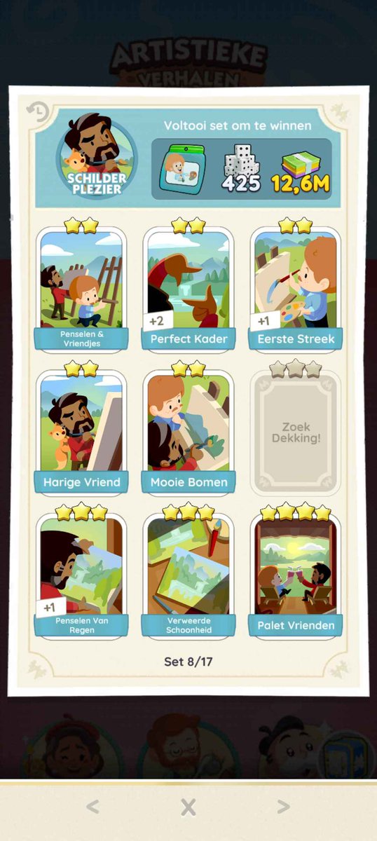 hindnothind's tweet photo. Trying to help a friend. We have more 3 stars we can trade for just let me know what you’re looking for. #MonopolyGoTrade #MonopolyGo https://t.co/eouXLQXCnd