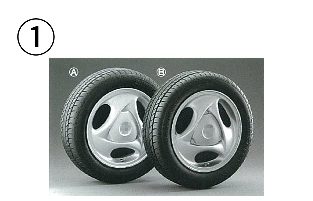 Honda_Access's tweet image. ／
超マニアック‼
#Moduloアルミホイール クイズ💡
＼

この中でModulo のアルミホイールではないのはどれ？
難易度：★★★★★