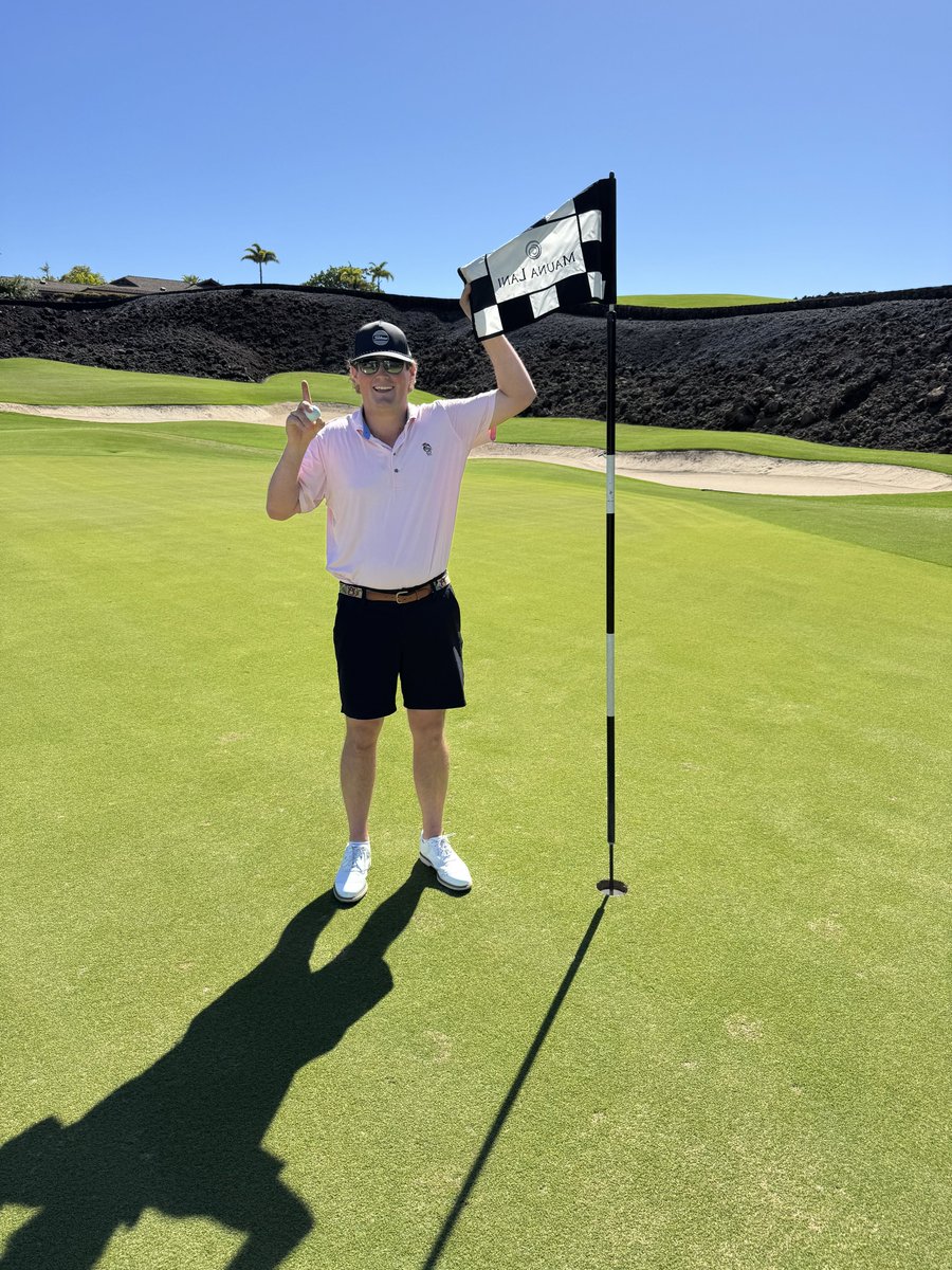 Anybody know how to say “hole-in-one” in Hawaiian ⁉️😏🌋

#WarEagle | <a href="/Ryanesh24/">Ryan  Eshleman</a>