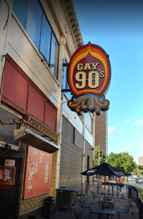 WED / THUR / FRI / SAT / SUN • 18+

90’S BAR | 9pm-2am
DRAG SHOW | 10pm-1am
Karaoke in the Happy Hour Bar (Wed) | 9pm-2am
$10 21+ (Fri &amp; Sat)
$20 Cover (18-20) (Fri &amp; Sat)
—————————————————
$5 21+ (Wed, Thur &amp; Sun)
$10 Cover (18-20) (Wed, Thur &amp; Sun)