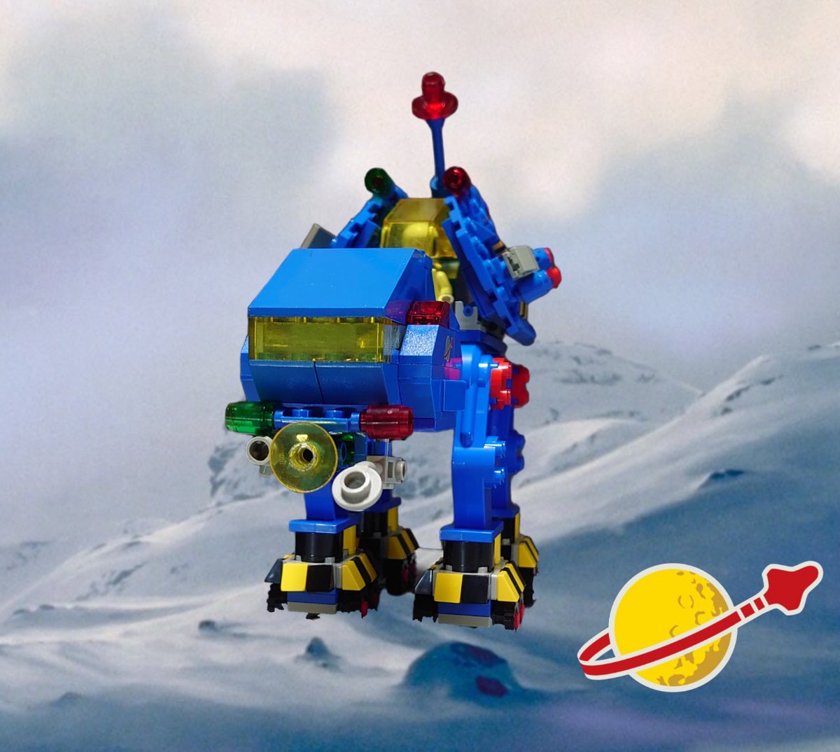 conquestyama's tweet image. #おもちゃ撮影会
2/3お題「寒4」
寒冷地でも任せてよ！
クラシックスペースAT-AT❗
#legospace
#レゴで宇宙シリーズはじめよう