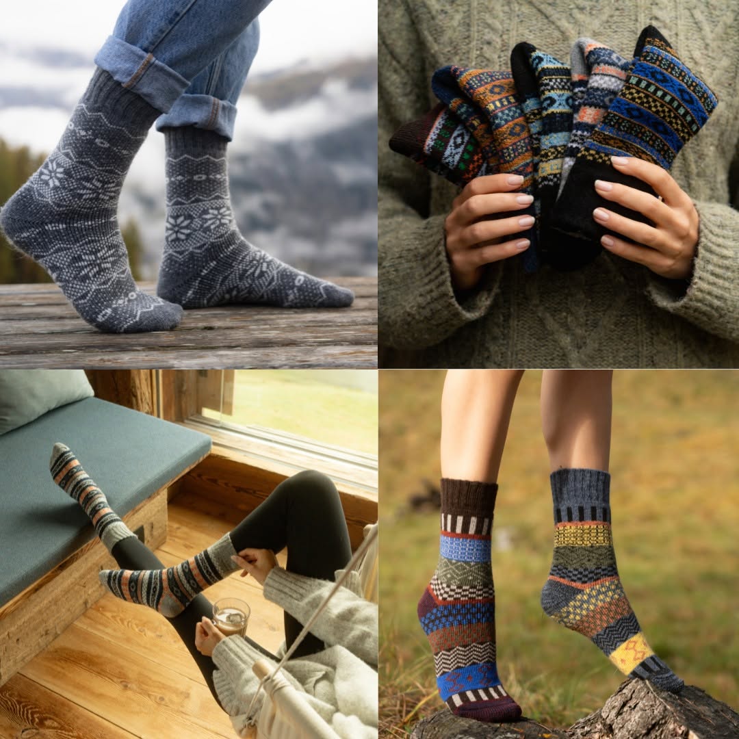 nordicsocks's tweet photo. Cozy toes, snowy views, and winter hues ❄️✨

#NordicSocks are here to complete your ultimate winter mood. From warm wool knits to dreamy designs, let the season’s coziness inspire you! 🧦🤍 https://t.co/viGJ62UIJ4