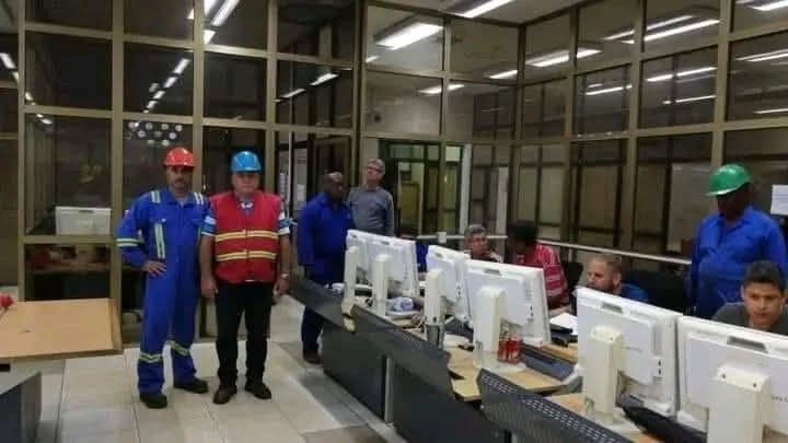 La Termoeléctrica Antonio Guiteras sincronizó a las 4.48 pm con el Sistema Eléctrico Nacional. De manera progresiva sube potencia. #Cuba #PinardelRío