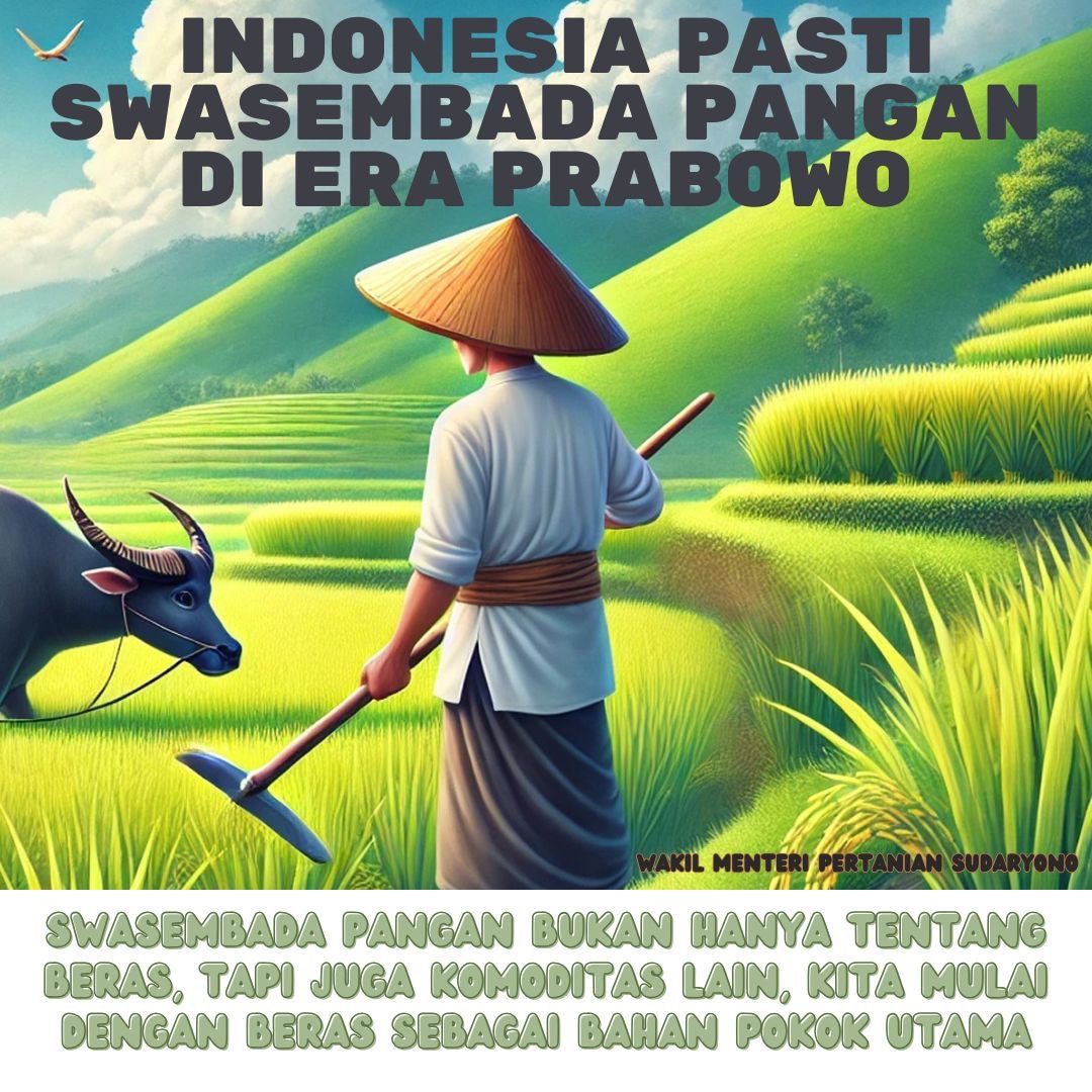 Amykhaila's tweet photo. Indonesia pasti swasembada pangan di era Prabowo

Pagii Adi Hidayat Arsenal Senin Lakers https://t.co/SPOgWpO9Ix
