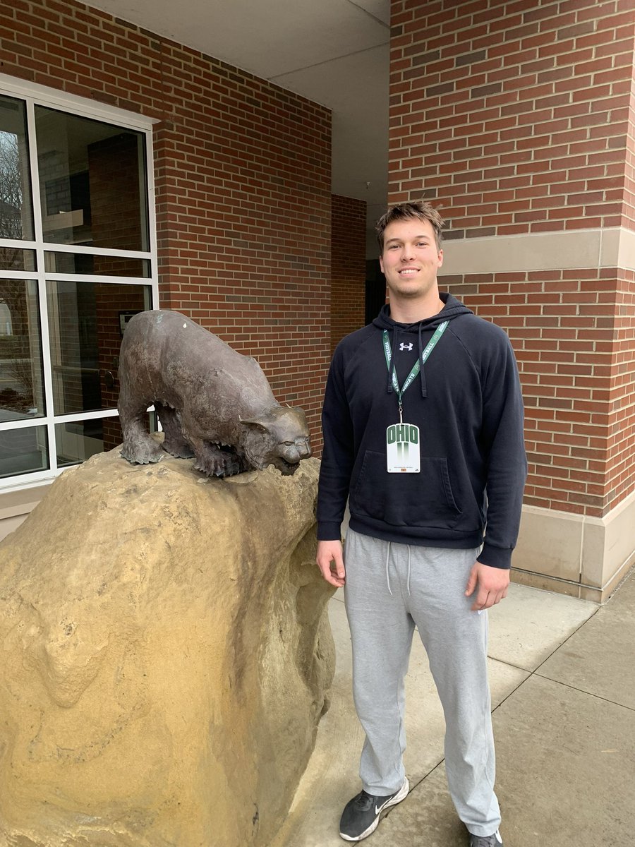 I had a great time visiting Ohio University for a junior day! <a href="/CoachObly/">Kyle Obly</a> <a href="/PatQBtrainer/">Pat McLaughlin</a>