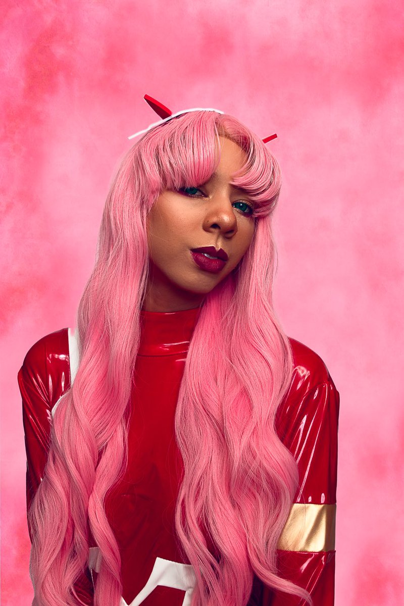 WithdrawnGodess's tweet photo. You are now my Darling! ✨ 

#BlackCosplay #28DaysOfBlackCosplay #BlackCosplayer #ZeroTwoCosplay https://t.co/cgSnW6QNRk