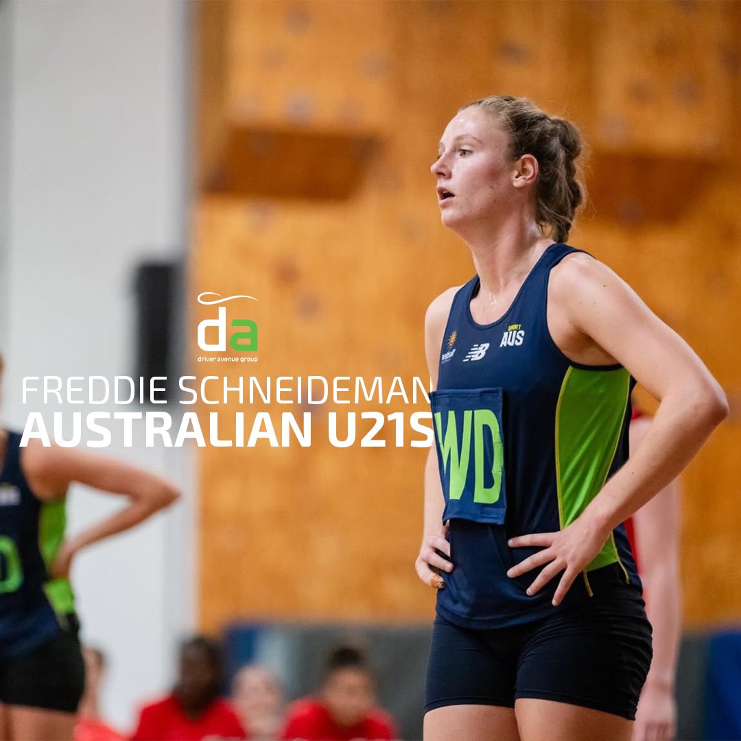 Frederika Schneideman on Tri-Series duty with the Australian U21s 📸 

#DriverAveGroup