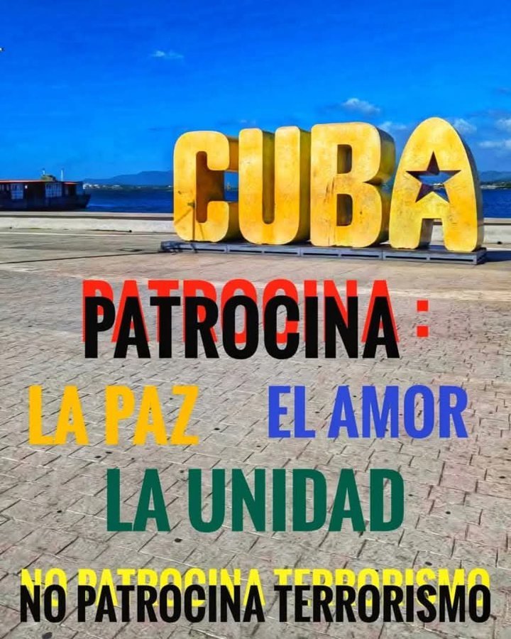 Así ha sido siempre #Cuba y su pueblo, libre y soberana, de amor y de paz #CubaVencerá